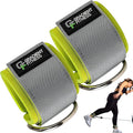 Gradient Fitness Ankle Straps (2 Pack) | Ankle Strap for Cable Machine, Ankle Bands for Working Out, Cable Ankle Strap