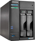 Asustor Lockerstor 2 Gen2 AS6702T - 2 Bay NAS, Quad-Core 2.0 GHz CPU, 4x M.2 NVMe slots (PCIe 3.0), Dual 2.5GbE, 4GB DDR4 RAM, Network Attached Storage (Diskless)