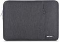 MOSISO Laptop Case 16 inch, 15-15.6 inch Laptop Sleeve Compatible with MacBook Pro 16 M4 M3 M2 M1, HP Acer Dell Lenovo ASUS Notebook, Polyester Vertical Computer Sleeve Bag with Pocket, Space Gray