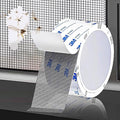 Super Strong Adhesion Screen Repair Tape Replacement Kit, Made of 3M, Screen Tape Mesh Repair for Window Screen and Screen Door Tears Holes, Grey 1.97In X 6.57Ft
