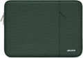 MOSISO Laptop Case 15 inch, 15 inch Laptop Sleeve Compatible with MacBook Air 15 M4 A3241 M3 A3114 M2 A2941 2025 2024 2023,Dell XPS 15,Polyester Vertical Computer Sleeve Bag with Pocket,Midnight Green