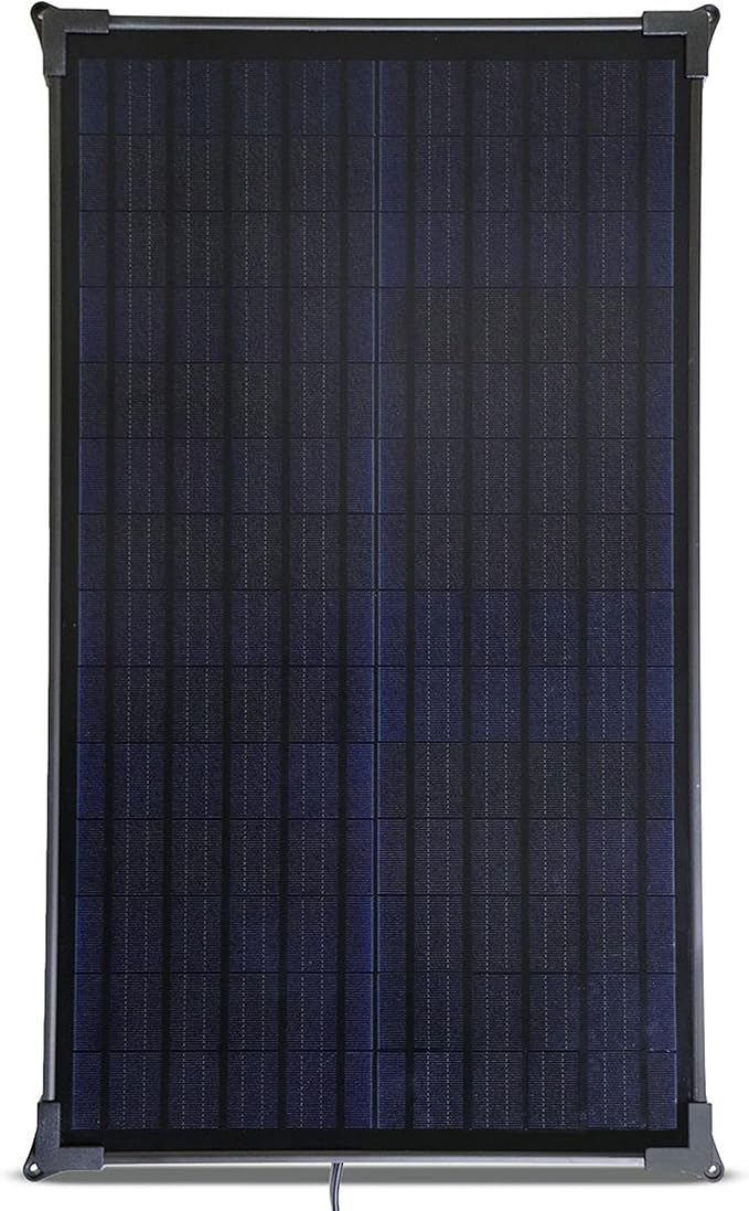 Battery Tender 35 Watt Solar Panel 12V Battery Charger with Charge Controller - IP67 Weatherproof - Mountable Smart Charger - 021-1174