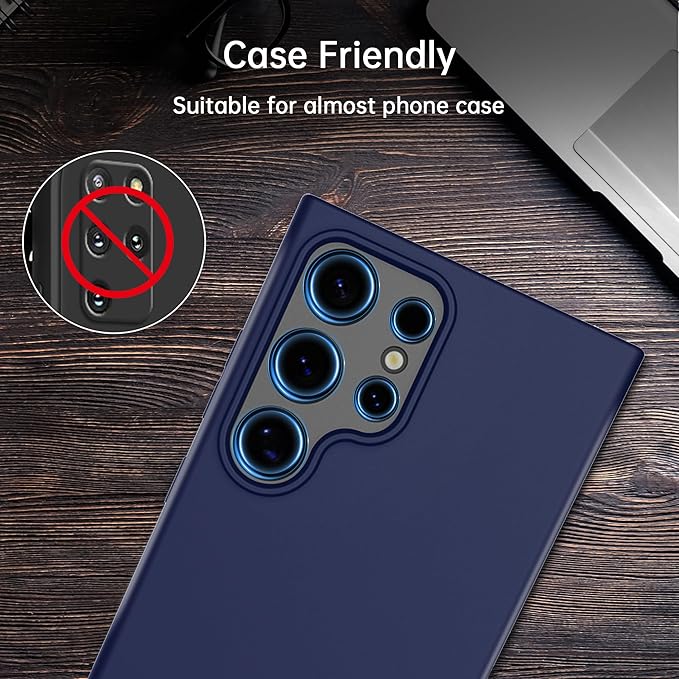 For Samsung Galaxy S24 Ultra Camera Lens Protector, Individual Lens Protector, Ultra HD 9H Tempered Glass Screen Protective Cover, Anti-scratch, Military Grade Drop Protection 2 Set. (Glitter Colorful, S24 Ultra)