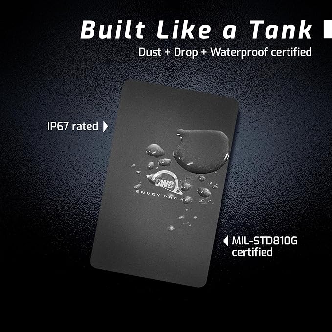OWC 480GB Envoy Pro FX Portable Rugged External NVMe M.2 SSD Drive Thunderbolt 3, USB3.2 USB-C, up to 2800MB/s speeds, Drop/Shock Resistant Compatible with Mac and PC